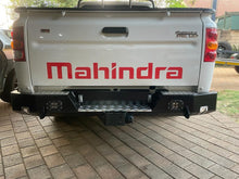 Load image into Gallery viewer, Pik-Up Rear Bumper towbar – Square Step +LED Lights