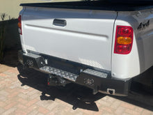 Load image into Gallery viewer, Pik-Up Rear Bumper towbar – Square Step +LED Lights