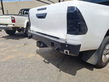 Load image into Gallery viewer, Rear Bumper towbar – Square + Light (Hilux Revo 2016-Current)