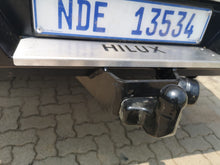 Load image into Gallery viewer, Rear Bumper towbar – Square + Light (Hilux Revo 2016-Current)